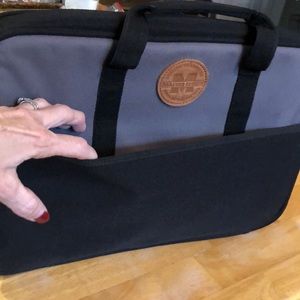 DeLuth Computer 5 Compartment Travel/Work Bag